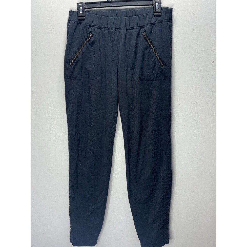 ATHLETA Pants Cropped Womens Size 4  ASPIRE Ankle Pull On Stretch  Black